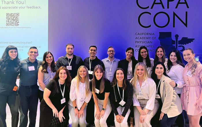SCU Physician Assistant Faculty and Students at CAPACon 2023