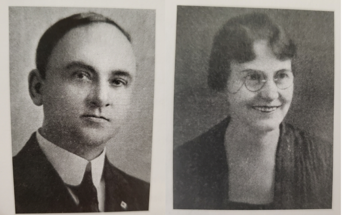 Dr. Charles Cale and his wife, Linnie Cale, Founders of LACC