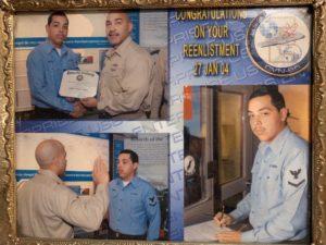 SCU DC Student Joe Rivera, during his service days, serving in the U.S. Navy