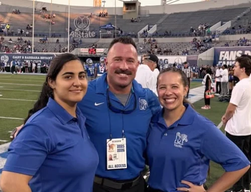 SCU Chiropractic Students Build Clinical Skills with Division I Athletes at the University of Memphis