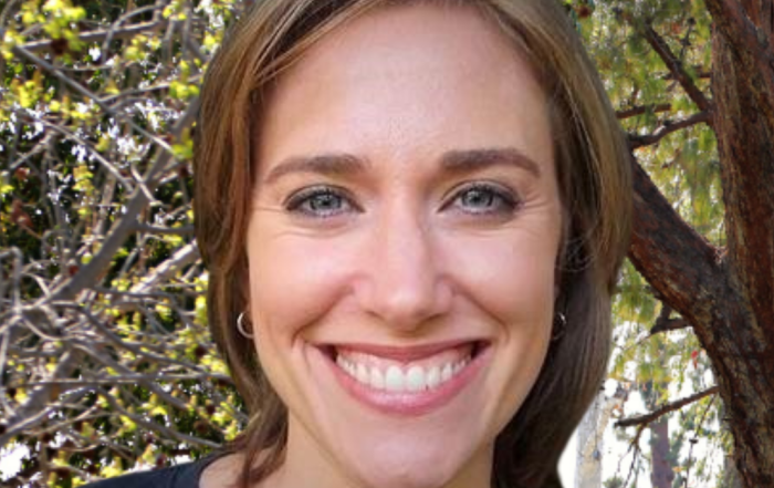 A headshot of Steffany Moonaz, Ph.D., C-IAYT, Associate Research Director