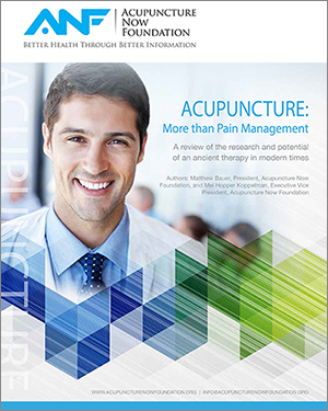 SCU sponsors acupuncture white paper