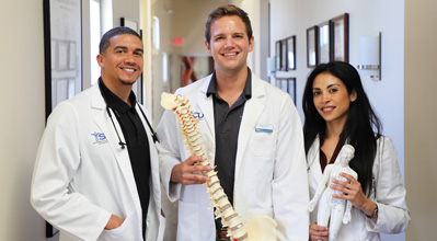 A chiropractic, physician assistant, and ayuveric student in the SCU Health System